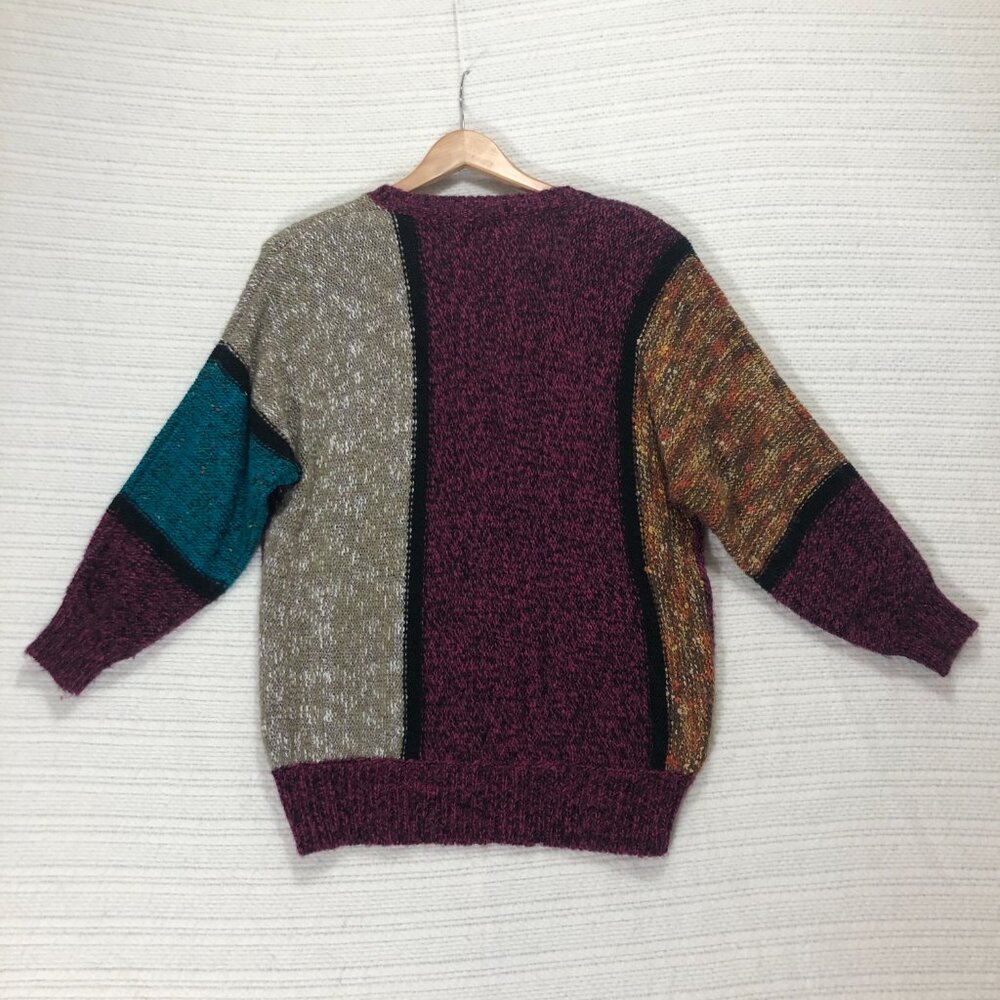 Vintage Kathy Ireland Womens Sz M Embroidered‎ Beaded Cardigan Sweater Vtg 90's - Picture 5 of 7